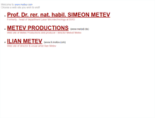 Tablet Screenshot of metev.com